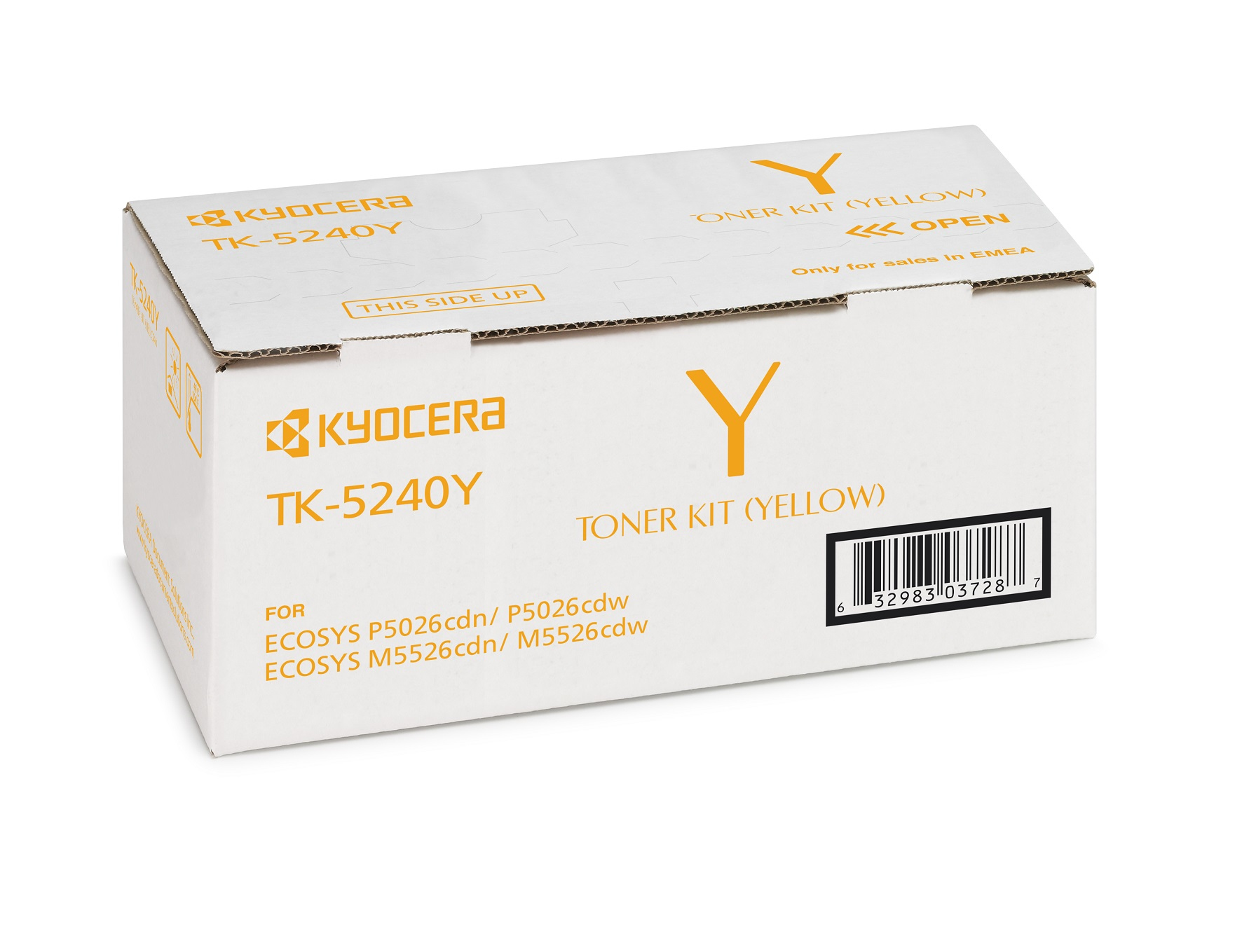 Kyocera 1T02R7ANL0/TK-5240Y Toner-kit yellow, 3.000 pages ISO/IEC 19798 for Kyocera M 5526
