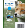 Epson C13T12824012/T1282 Ink cartridge cyan, 175 pages 3,5ml for Epson Stylus S 22/SX 235 W/SX 420/SX 430 W
