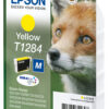 Epson C13T12844012/T1284 Ink cartridge yellow, 225 pages 3,5ml for Epson Stylus S 22/SX 235 W/SX 420/SX 430 W