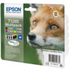 Epson C13T12854012/T1285 Ink cartridge multi pack Bk,C,M,Y 5,9 ml + 3x3,5 ml Pack=4 for Epson Stylus S 22/SX 235 W/SX 420/SX 430 W