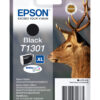 Epson C13T13014012/T1301 Ink cartridge black XL, 945 pages 25,4ml for Epson Stylus SX 525/WF 3500