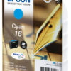 Epson C13T16224012/16 Ink cartridge cyan, 165 pages 3,1ml for Epson WF 2010/2660/2750