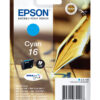 Epson C13T16224012/16 Ink cartridge cyan, 165 pages 3,1ml for Epson WF 2010/2660/2750