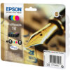 33622434_6606158229 Epson C13T16264022/16 Ink cartridge multi pack Bk,C,M,Y Blister Radio Frequency 175pg + 3x165pg, 1x5.4ml + 3x3.1ml Pack=4 for Epson WF 2010