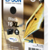 Epson C13T16314012/16XL Ink cartridge black high-capacity XL, 500 pages 12,9ml for Epson WF 2010/2660/2750