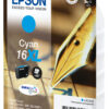 Epson C13T16324012/16XL Ink cartridge cyan high-capacity XL, 450 pages 6,5ml for Epson WF 2010/2660/2750
