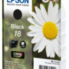 Epson C13T18014012/18 Ink cartridge black, 175 pages 5ml for Epson XP 30