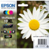 Epson C13T18164012/18XL Ink cartridge multi pack Bk,C,M,Y high-capacity 470pg + 3x450pg, 1x 12ml + 3x 7ml Pack=4 for Epson XP 30