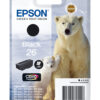 33622492_3693783840 Epson C13T26014012/26 Ink cartridge black, 220 pages 6,2ml for Epson XP 600