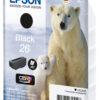 33622492_7510723367 Epson C13T26014012/26 Ink cartridge black, 220 pages 6,2ml for Epson XP 600