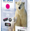 Epson C13T26134012/26 Ink cartridge magenta, 300 pages ISO/IEC 19752 4,5ml for Epson XP 600