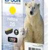 33622500_6186348588 Epson C13T26144012/26 Ink cartridge yellow, 300 pages ISO/IEC 19752 4,5ml for Epson XP 600