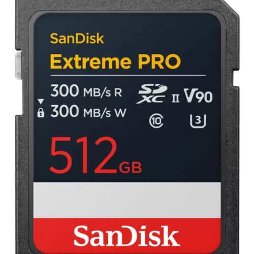 SanDisk Extreme PRO 512 GB SDXC UHS-II Class 10