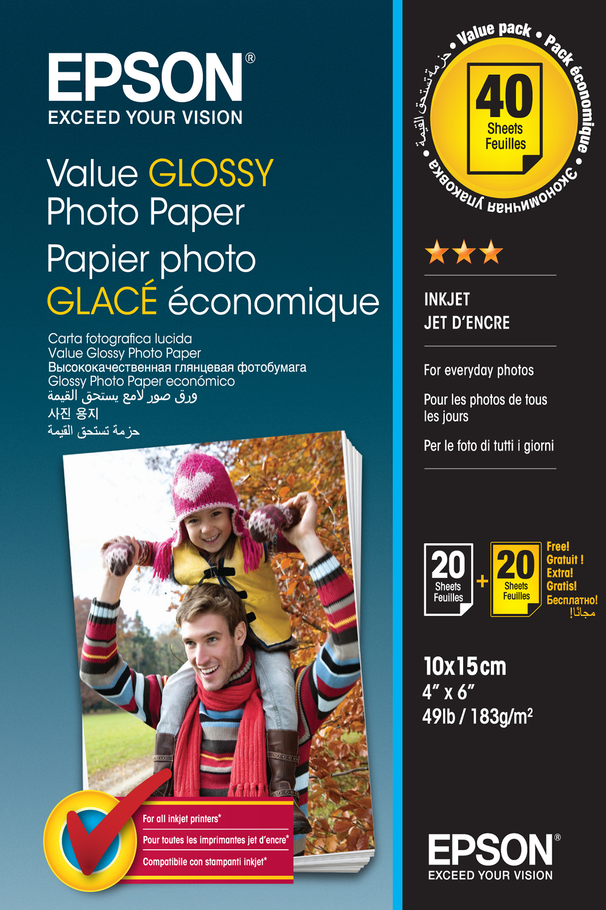 Epson C13S041531 Canvas 100m, 0.46mm 24 inch 390g/m² for InkJet