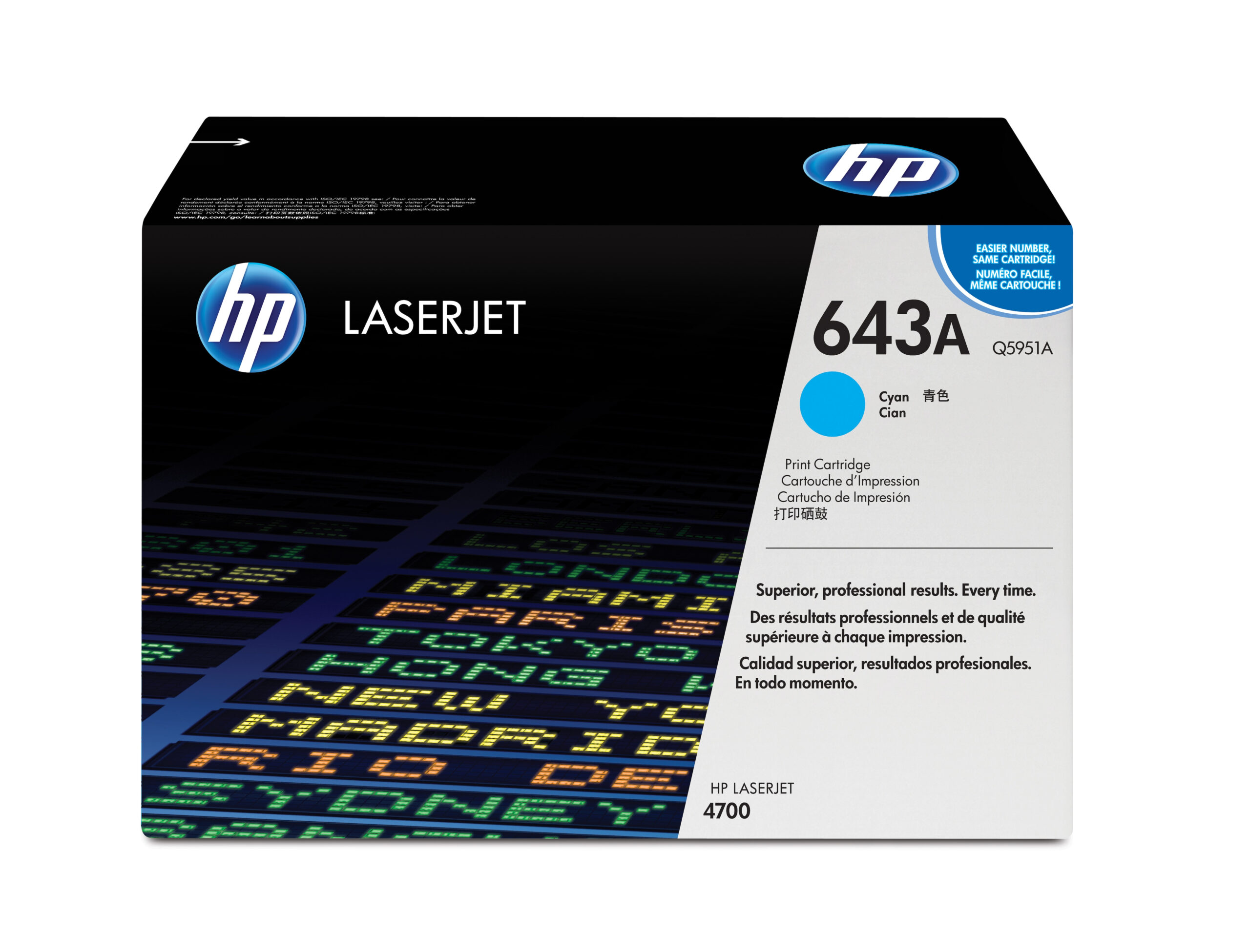 338171_3737146982 HP Q5951A/643A Toner cartridge cyan, 10.000 pages/5% for HP Color LaserJet 4700