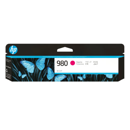 HP D8J08A/980 Ink cartridge magenta, 6.600 pages ISO/IEC 24711 80.5ml for HP OfficeJet X 555