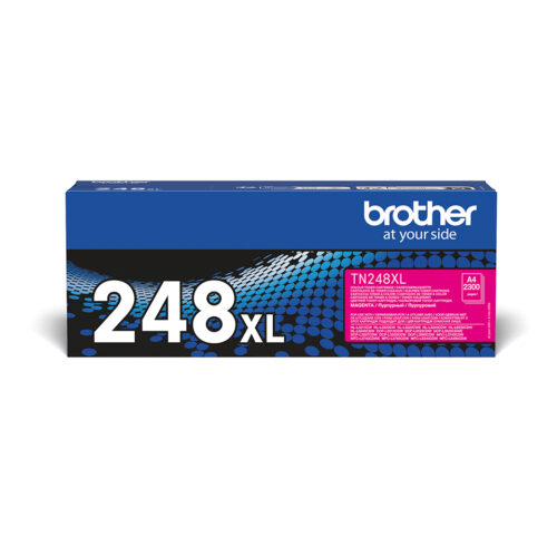 Brother TN-248XLM Toner-kit magenta high-capacity, 2.300 pages ISO/IEC 19752 for Brother DCP-L 3500/HL-L 8200/MFC-L 8300