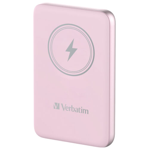 Verbatim Charge ´n´ Go Magnetic Wireless Power Bank 10000mAh Pink