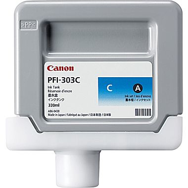 Canon 2959B001/PFI-303C Ink cartridge cyan 330ml for Canon IPF 810