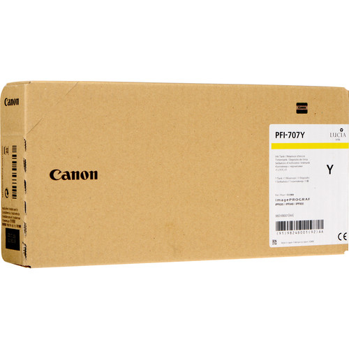 34470035_0110747241 Canon 9824B001/PFI-707Y Ink cartridge yellow 700ml for Canon IPF 830