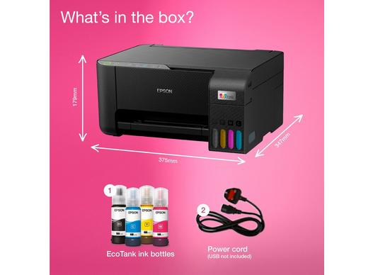 Epson EcoTank ET-2860 Multifunction InkJet (C11CJ67428)