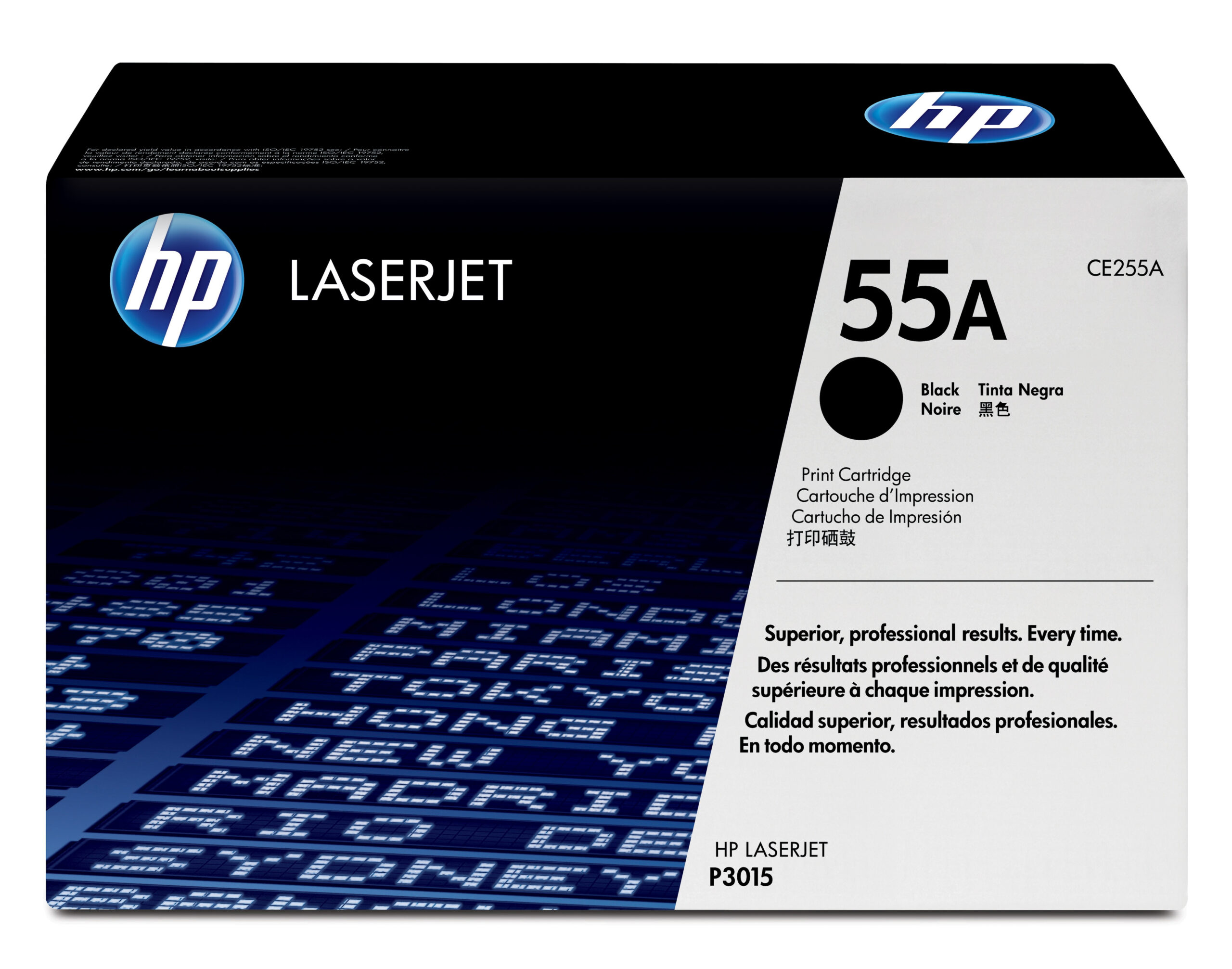 HP CE255A/55A Toner cartridge black, 6.000 pages ISO/IEC 19752 for HP LaserJet P 3015