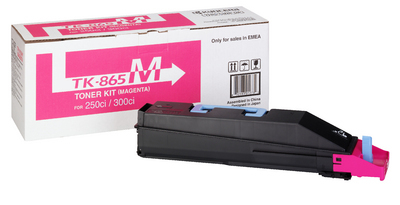 Kyocera 1T02JZBEU0/TK-865M Toner magenta, 12.000 pages/5% for KM TASKalfa 250