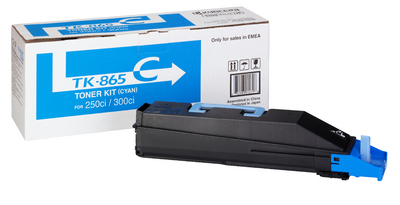 Kyocera 1T02JZCEU0/TK-865C Toner cyan, 12.000 pages/5% for KM TASKalfa 250