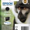 Epson C13T08914011/T0891 Ink cartridge black, 170 pages ISO/IEC 24711 5.8ml for Epson Stylus S 20/SX 115/SX 415