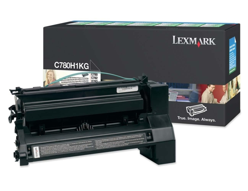 3536489_9048 Lexmark C780H1KG Toner cartridge black return program, 10.000 pages/5% for Lexmark C 780/782