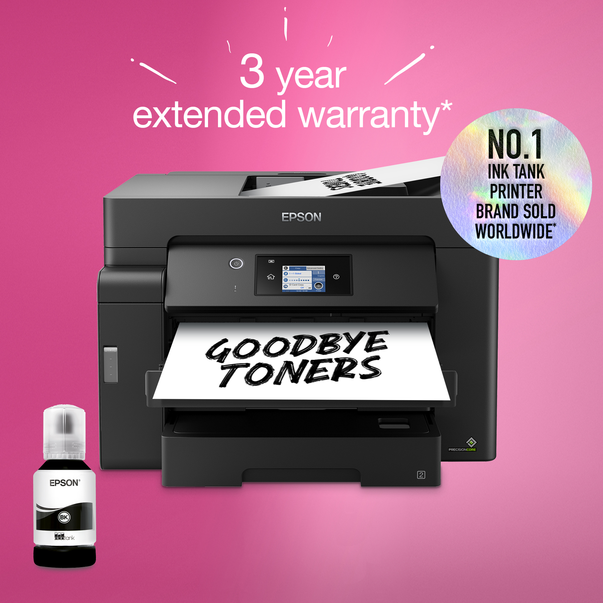 354e6e51bc46fc46844efd4acb5407f3bf99182c Epson EcoTank ET-M16600 Inkjet A3 4800 x 2400 DPI 25 ppm Wi-Fi