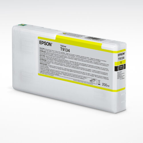 Epson C13T913400/T9134 Ink cartridge yellow 200ml for Epson SC-P 5000/V