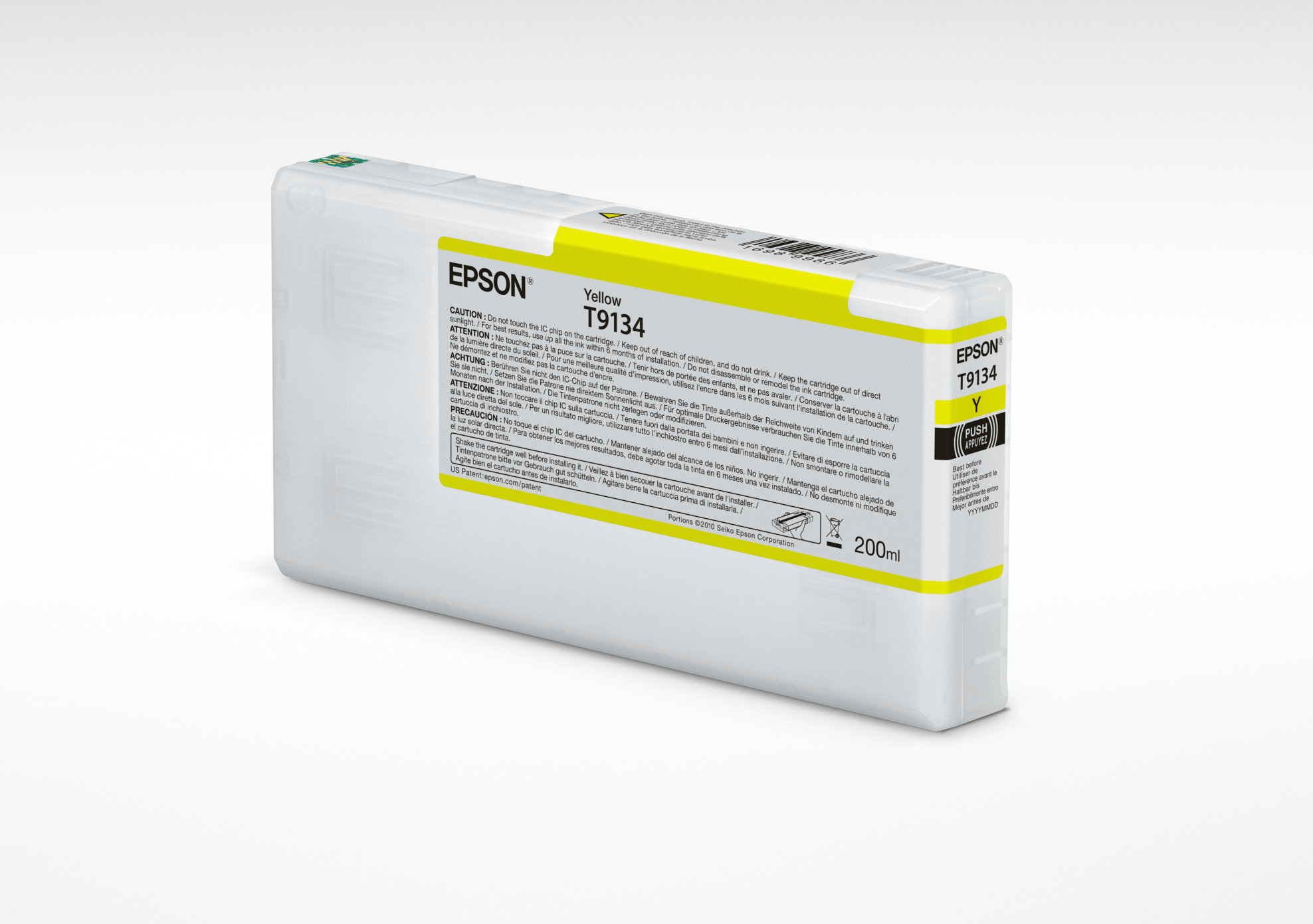 35518373_6399667595 Epson C13T913400/T9134 Ink cartridge yellow 200ml for Epson SC-P 5000/V