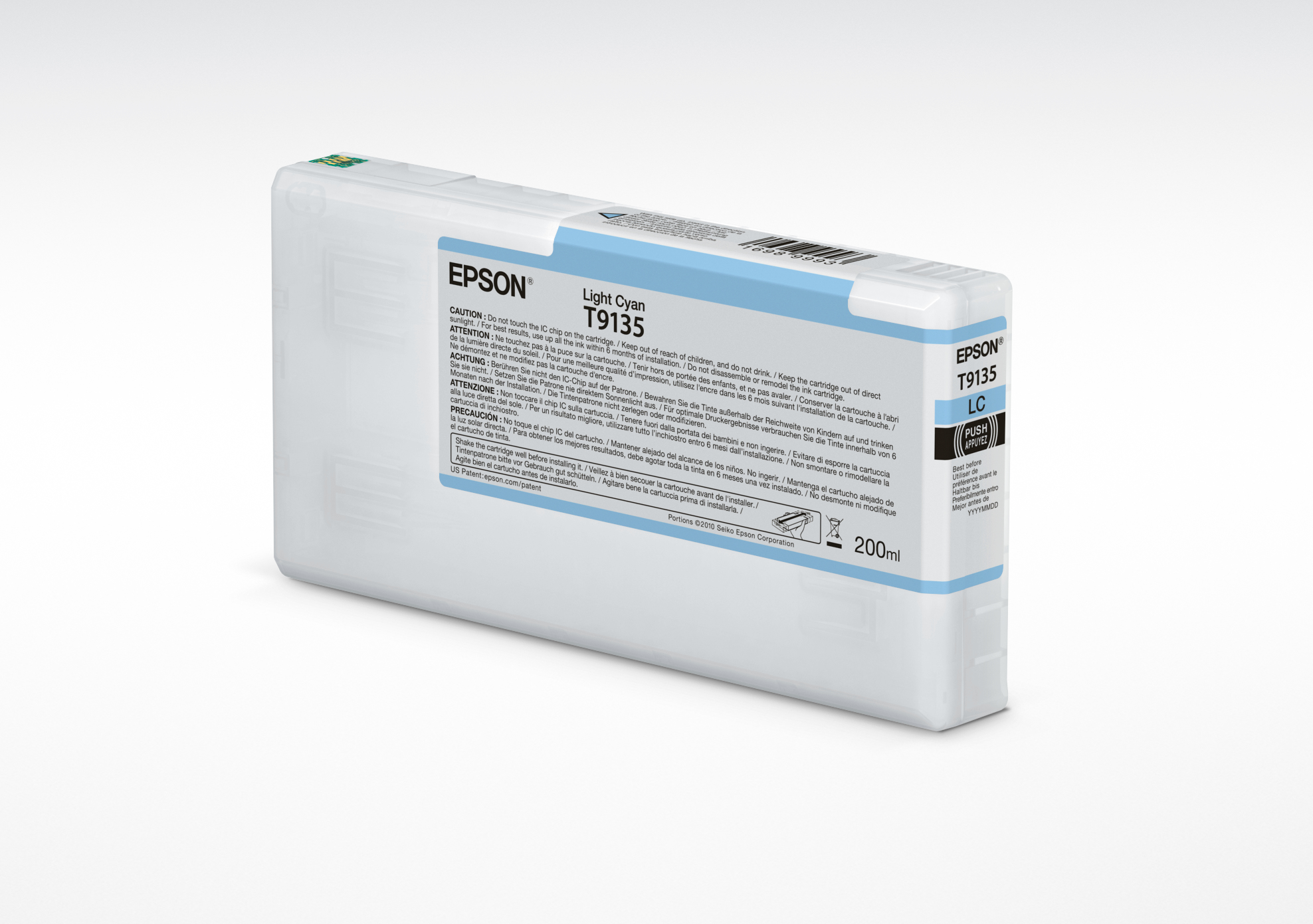 35518374_2864958667 Epson C13T913500/T9135 Ink cartridge light cyan 200ml for Epson SC-P 5000/V