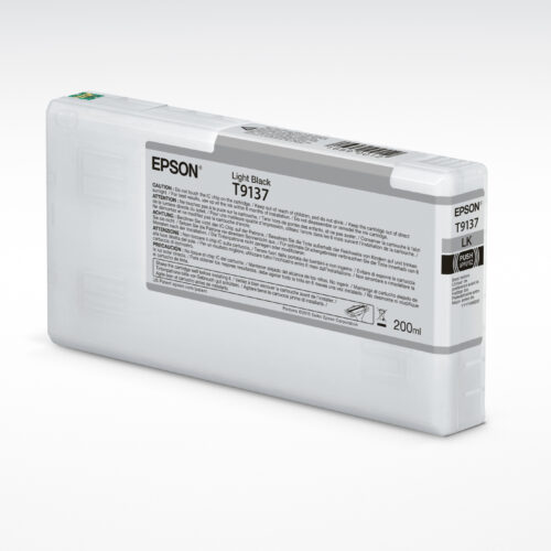 Epson C13T913700/T9137 Ink cartridge light black 200ml for Epson SC-P 5000/V