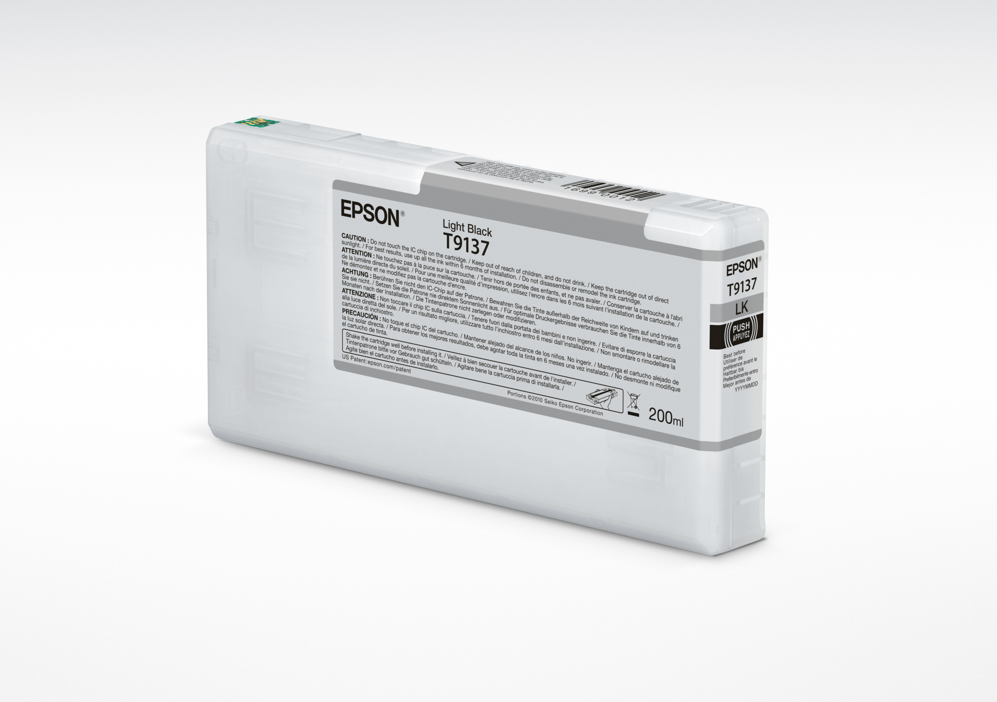 35518376_7019584139 Epson C13T913700/T9137 Ink cartridge light black 200ml for Epson SC-P 5000/V