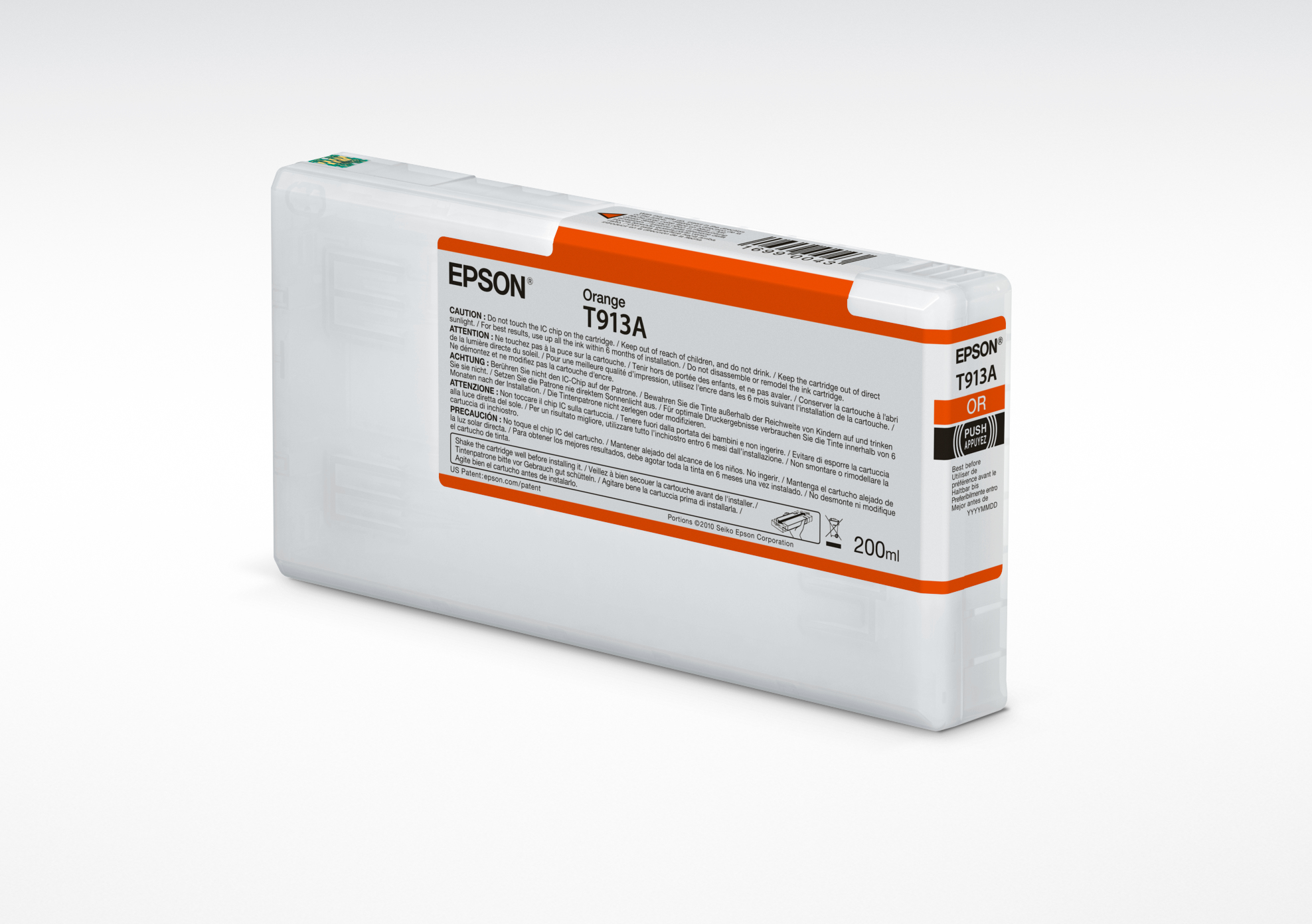 35518379_4173501637 Epson C13T913A00/T913A Ink cartridge orange 200ml for Epson SC-P 5000/V