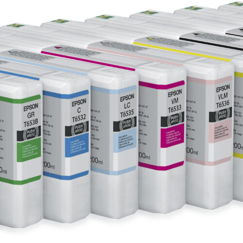 Epson C13T653B00/T653B Ink cartridge green 200ml for Epson Stylus Pro 4900