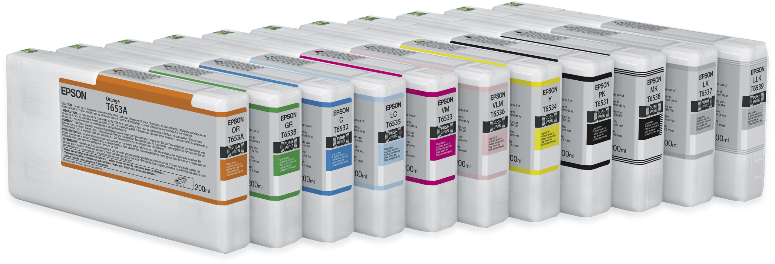 Epson C13T653500/T6535 Ink cartridge light cyan 200ml for Epson Stylus Pro 4900