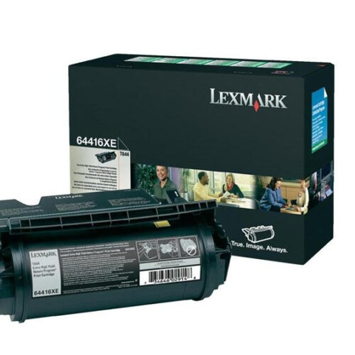 Lexmark 64416XE Toner cartridge black extra High-Capacity return program, 32.000 pages ISO/IEC 19752 for Lexmark T 644