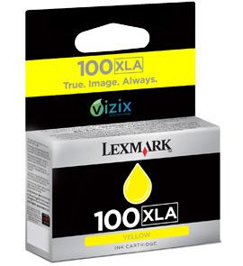 3596363-lexmark Lexmark 14N1095E/100XLA Ink cartridge yellow high-capacity, 600 pages ISO/IEC 24711 for Lexmark Prestige Pro/Prospect Pro