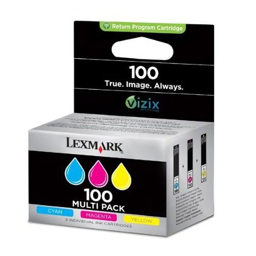 3599559-7380 Lexmark 14N0849E/100 Ink cartridge multi pack C,M,Y, 3x200 pages Pack=3 for Lexmark Prestige Pro/Prospect Pro