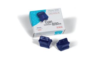 Xerox 016-2041-00 Dry ink in color-stix cyan, 2x2.800 pages Pack=2 for Xerox Phaser 8200