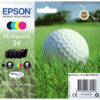36132391_6094905882 Epson C13T34664010/34 Ink cartridge multi pack Bk,C,M,Y 6,1ml + 3x4,2ml Pack=4 for Epson WF-3720