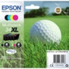 Epson C13T34764010/34XL Ink cartridge multi pack Bk,C,M,Y high-capacity 16,3ml + 3x10,8ml Pack=4 for Epson WF-3720