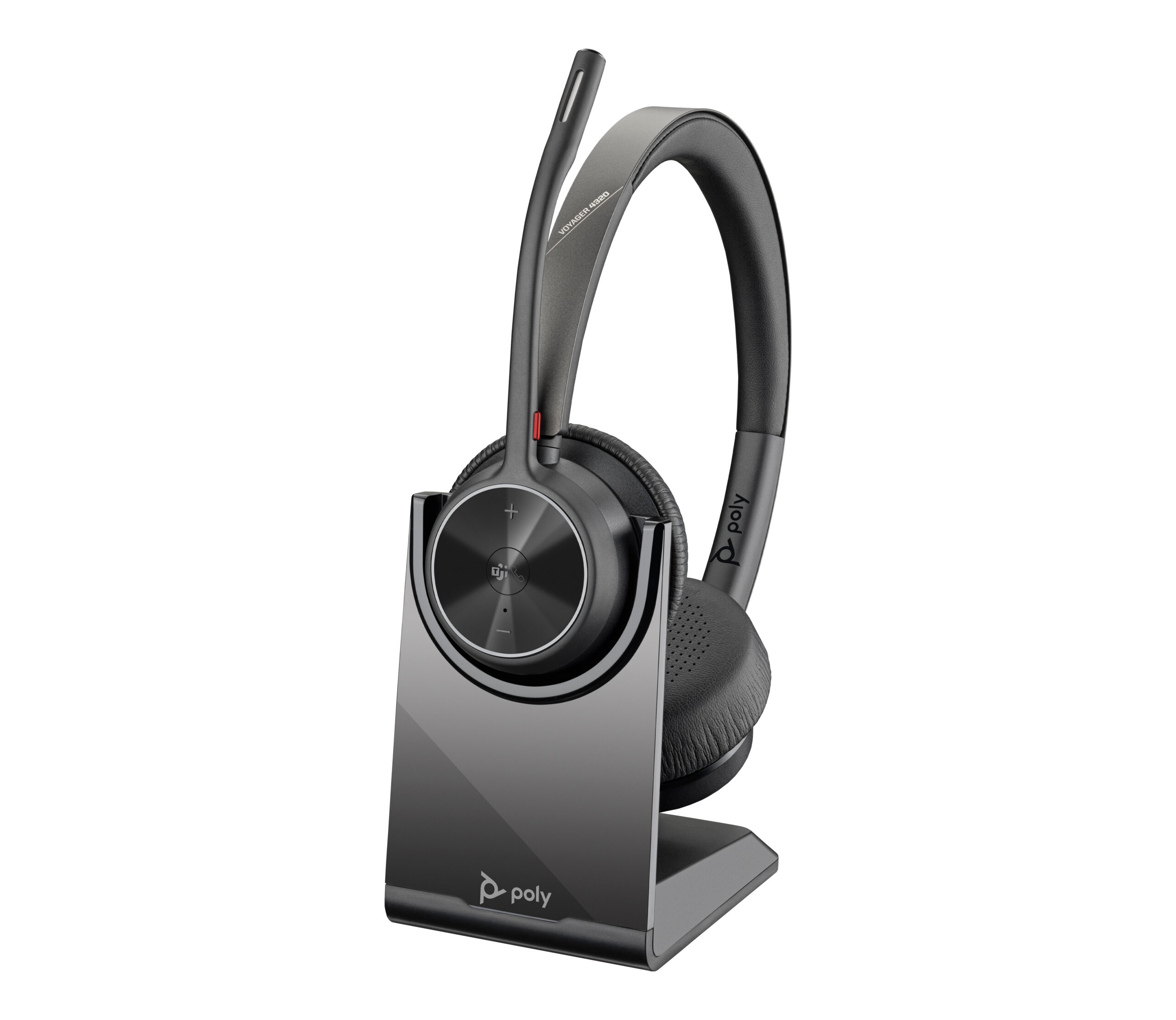 36271a49d45a591b00181cd202045799013241f5 HP Poly Voyager 4320-M Microsoft Teams Certified Headset +BT700 dongle +Charging Stand