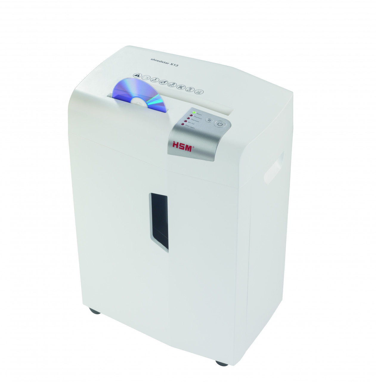 HSM 1057821 paper shredder Particle-cut shredding 57 dB 23 cm White