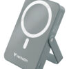 Verbatim Charge ´n´ Go Magnetic Wireless Power Bank with stand - 10000 mAh Grey