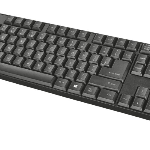 36571545_5858731653 Trust XIMO keyboard Mouse included Universal RF Wireless UK English Black