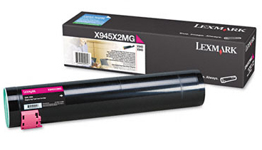 Lexmark X945X2MG Toner magenta, 22.000 pages ISO/IEC 19752 for Lexmark X 940